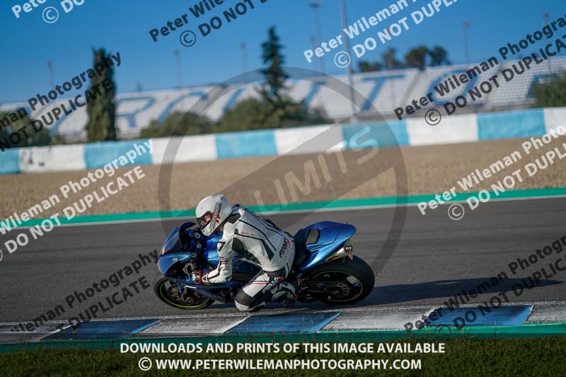25 to 27th november 2017;Jerez;event digital images;motorbikes;no limits;peter wileman photography;trackday;trackday digital images